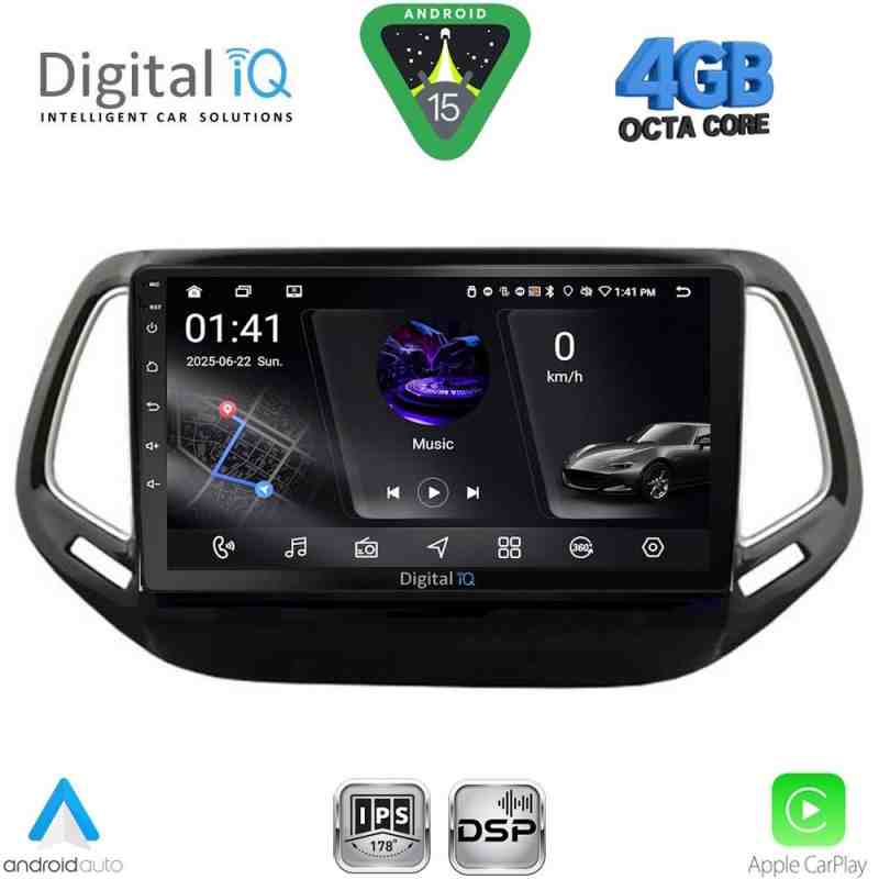 DIGITAL IQ RSG 6278_CPA (10inc) MULTIMEDIA TABLET for JEEP COMPASS mod. 2016-2021