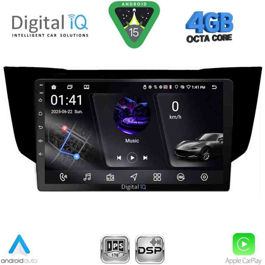 DIGITAL IQ RSG 6345BL_CPA (9inc) MULTIMEDIA TABLET for LEXUS RX 300 – 400 mod. 2003-2008