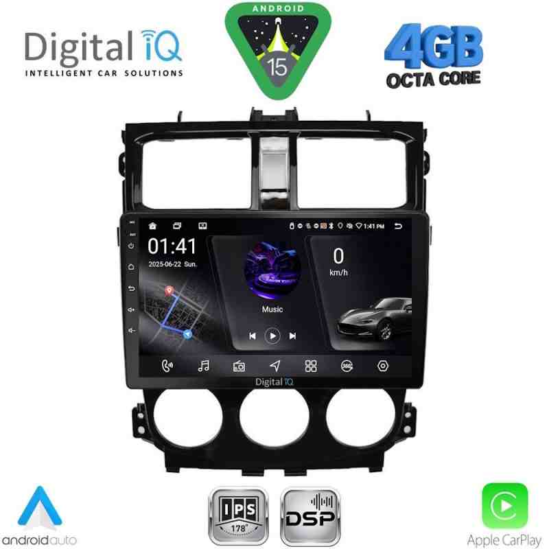 DIGITAL IQ RSG 6435_CPA (9inc) MULTIMEDIA TABLET for MITSUBISHI COLT mod. 2013-2023