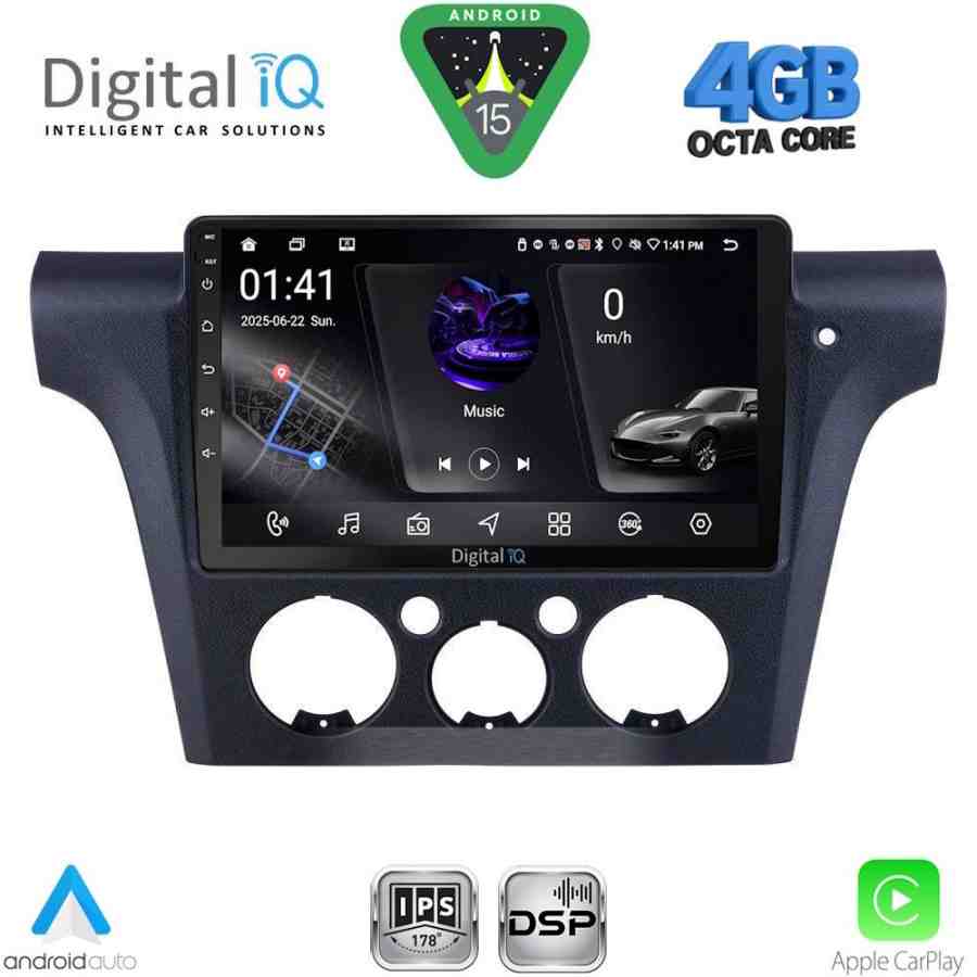 DIGITAL IQ RSG 6441_CPA CLIMA (10inc) MULTIMEDIA TABLET for MITSUBISHI OUTLANDER mod. 2001-2005 with CLIMA