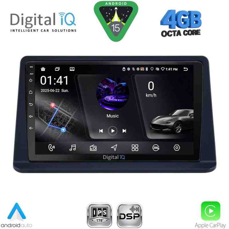DIGITAL IQ RSG 6445_CPA (9inc) MULTIMEDIA TABLET for MITSUBISHI PAJERO mod. 1999-2006