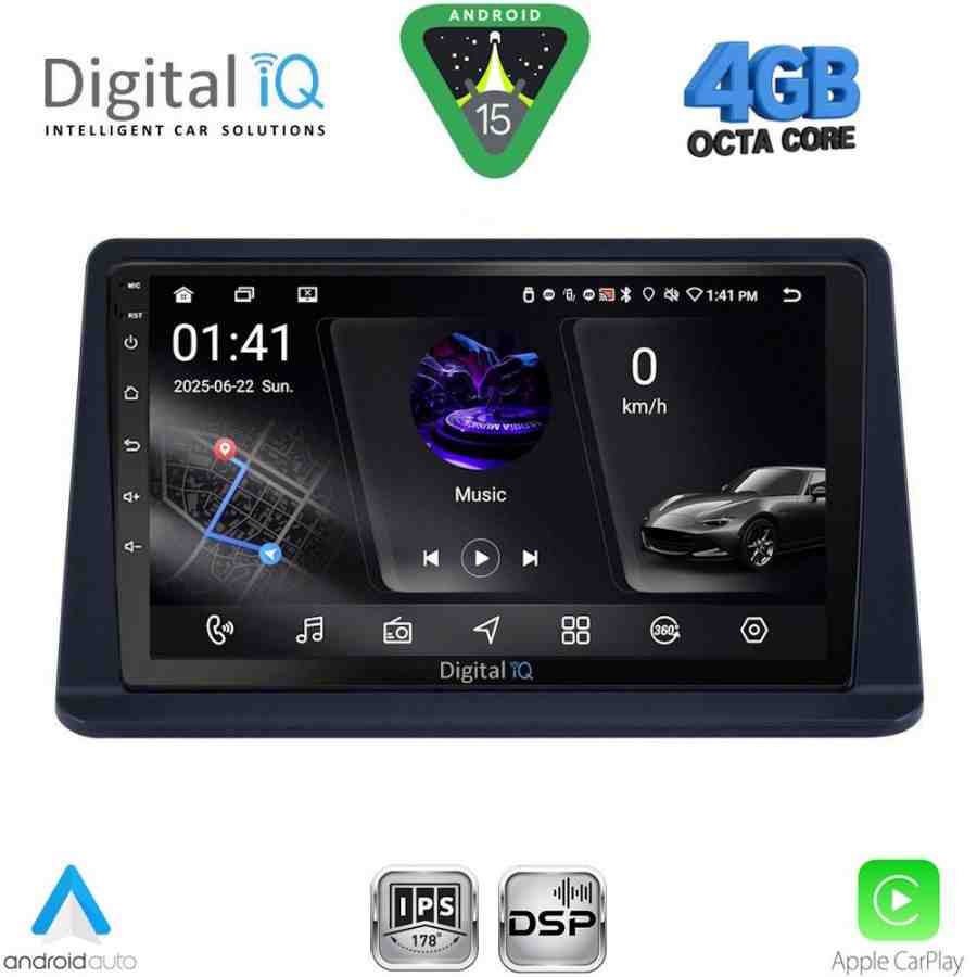 DIGITAL IQ RSG 6445_CPA (9inc) MULTIMEDIA TABLET for MITSUBISHI PAJERO mod. 1999-2006