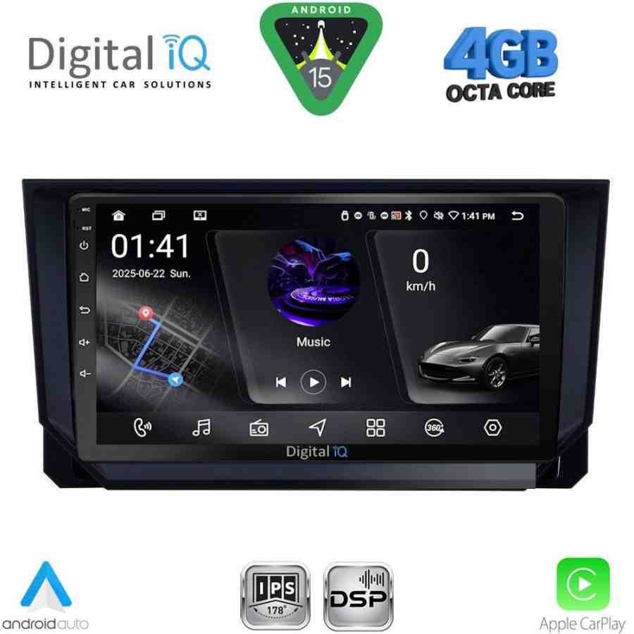 DIGITAL IQ RSG 6573_CPA (9inc) MULTIMEDIA TABLET for SEAT ARONA - IBIZA mod. 2018-2026