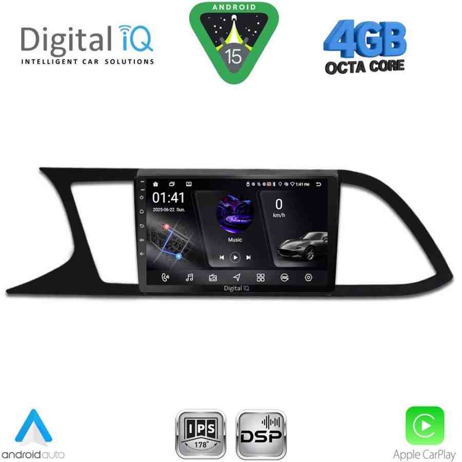 DIGITAL IQ RSG 6575_CPA (9inc) MULTIMEDIA TABLET for SEAT LEON mod. 2012-2021