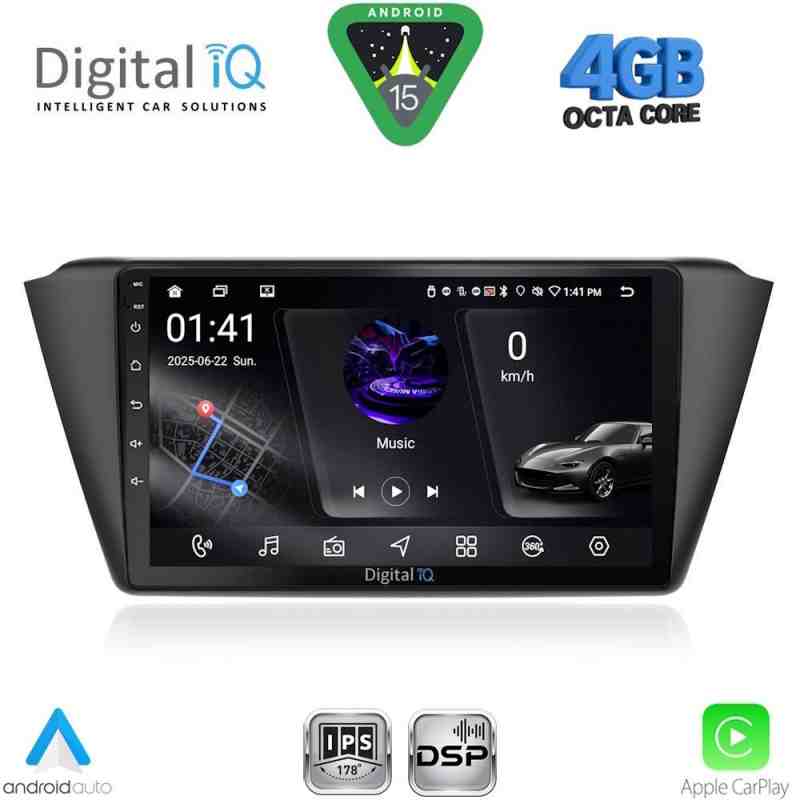 DIGITAL IQ RSG 6582_CPA (9inc) MULTIMEDIA TABLET for SKODA FABIA mod. 2015-2022