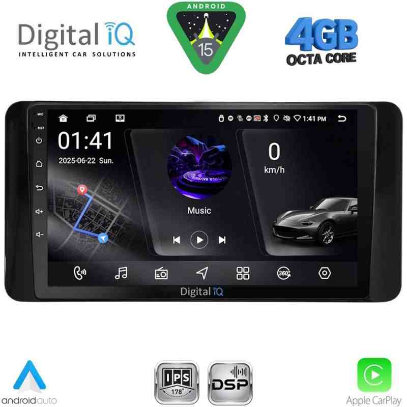 DIGITAL IQ RSG 6586_CPA (10inc)MULTIMEDIA TABLET for SKODA KAMIQ mod. 2018-2026