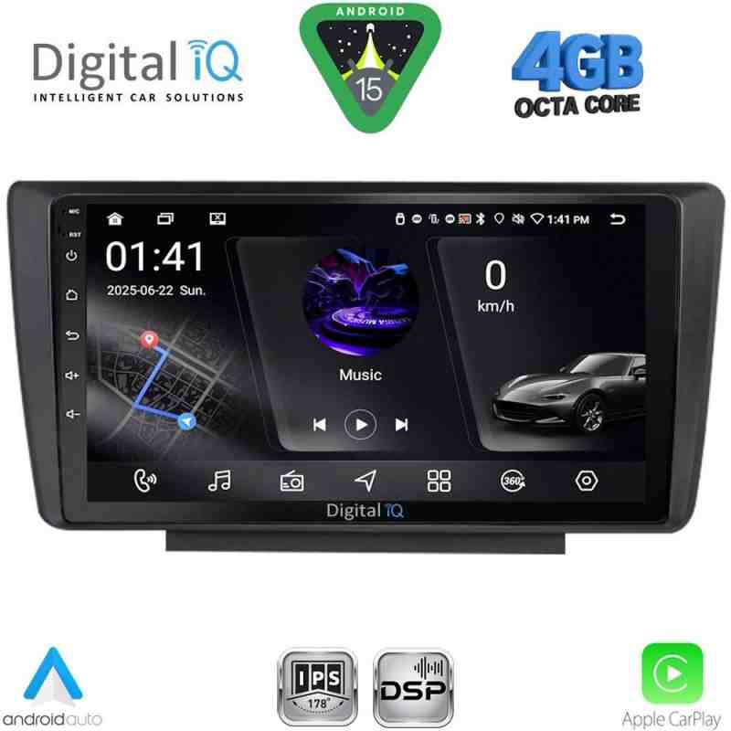 DIGITAL IQ RSG 6594_CPA (9inc) MULTIMEDIA TABLET for SKODA OCTAVIA 5 mod. 2005-2012
