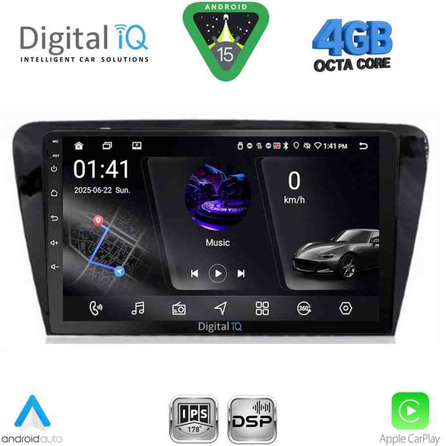DIGITAL IQ RSG 6597_CPA (10inc) MULTIMEDIA TABLET for SKODA OCTAVIA 7 mod. 2013-2021