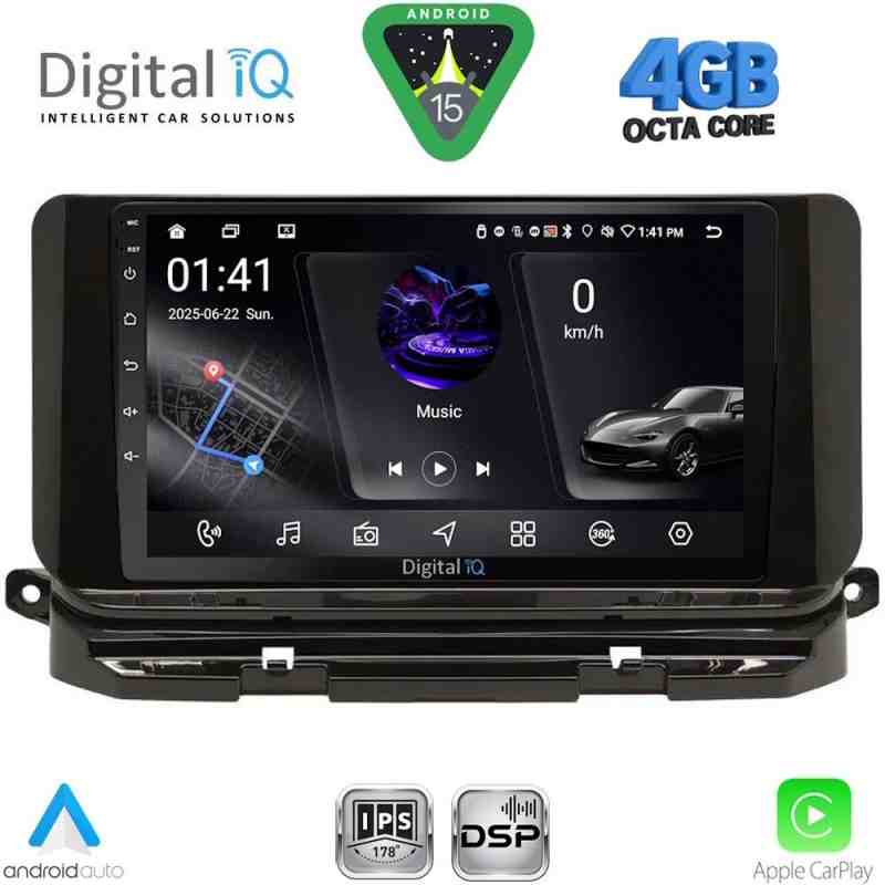 DIGITAL IQ RSG 6598_CPA (10inc) MULTIMEDIA TABLET for SKODA OCTAVIA 8 mod. 2021-2026