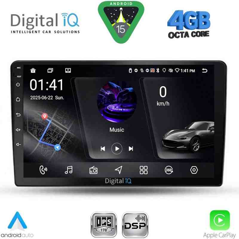DIGITAL IQ RSG 6656_CPA (9inc) MULTIMEDIA TABLET for SSANGYONG REXTON mod. 2002-2006