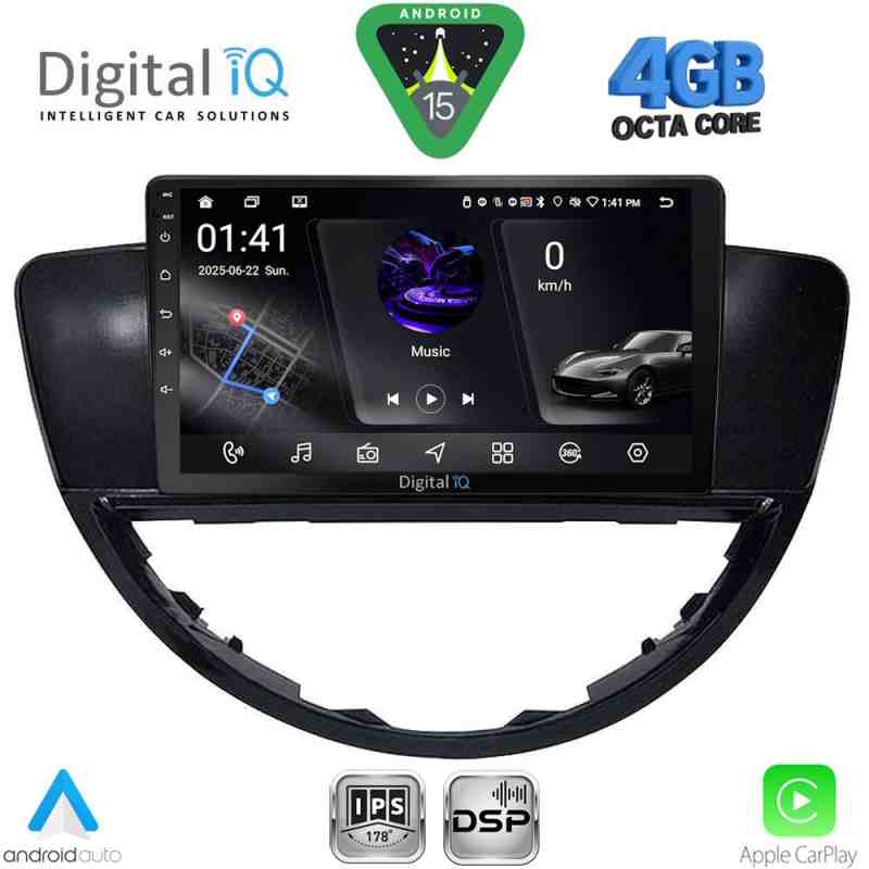DIGITAL IQ RSG 6660_CPA (9inc) MULTIMEDIA TABLET for SUBARU TRIBECA mod. 2007-2014