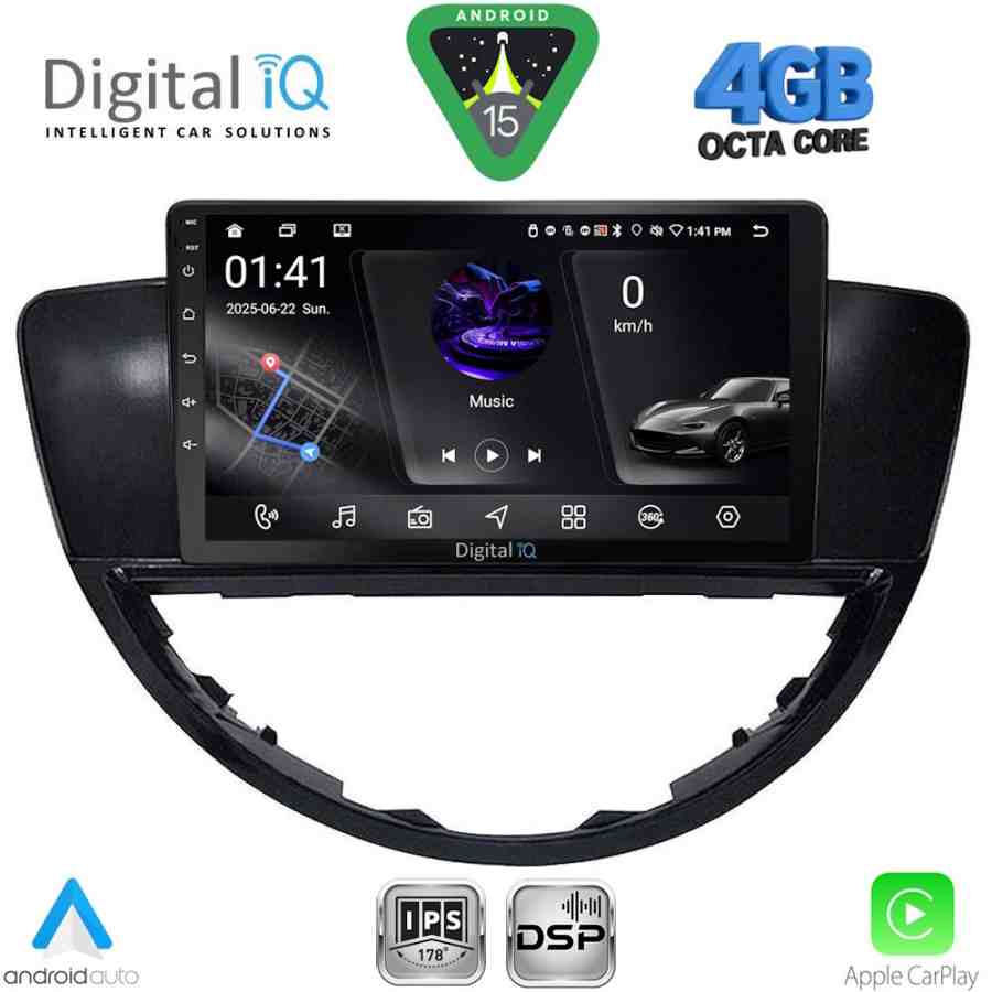 DIGITAL IQ RSG 6660_CPA (9inc) MULTIMEDIA TABLET for SUBARU TRIBECA mod. 2007-2014
