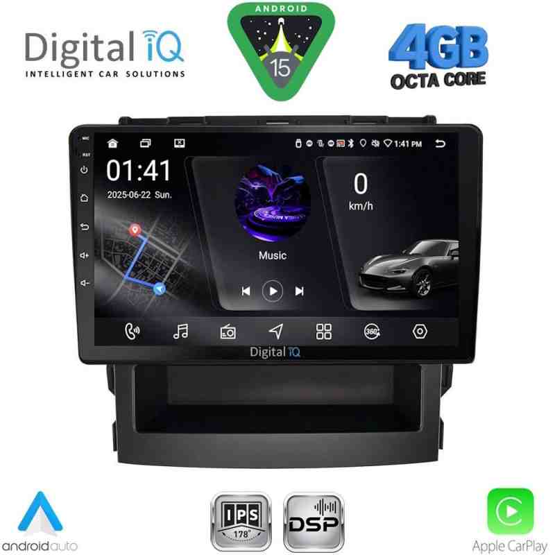 DIGITAL IQ RSG 6664_CPA (9inc) MULTIMEDIA TABLET for SUBARU FORESTER - IMPREZA mod. 2019-2024
