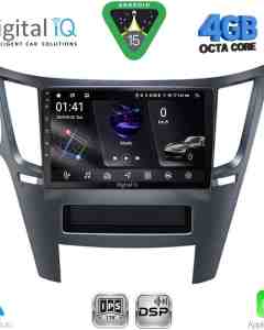 DIGITAL IQ RSG 6667_CPA (9inc) MULTIMEDIA TABLET for SUBARU LEGACY - OUTBACK mod. 2009-2014