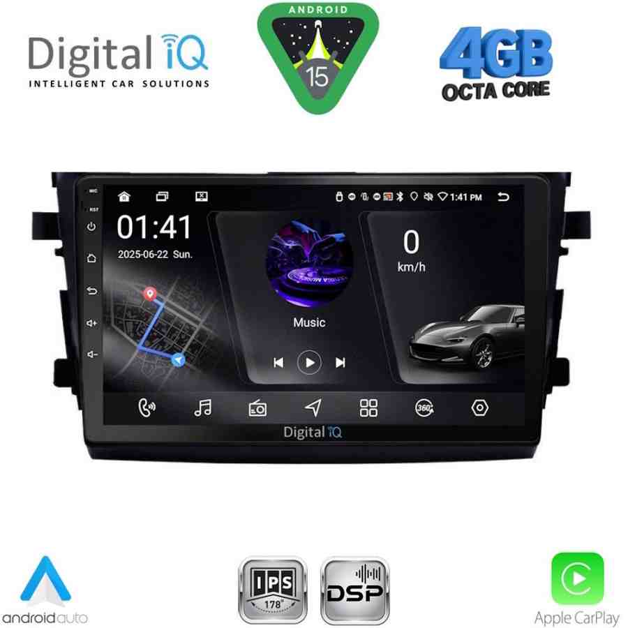 DIGITAL IQ RSG 6674_CPA (9inc) MULTIMEDIA TABLET for SUZUKI CELERIO mod. 2015-2021