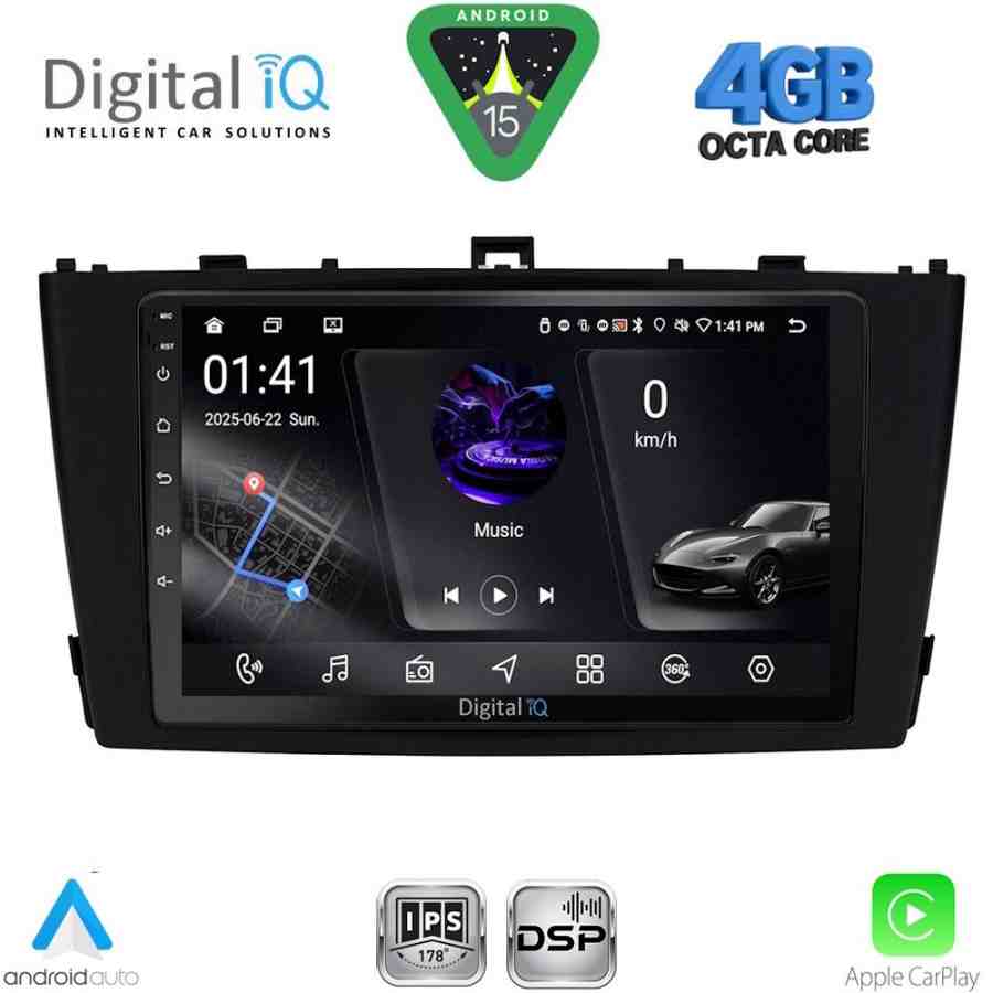 DIGITAL IQ RSG 6705BL_CPA (9inc) MULTIMEDIA TABLET for TOYOTA AVENSIS (T27) mod. 2009-2015 (BLACK)