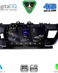 DIGITAL IQ RSG 6714BIG_CPA (10inc) MULTIMEDIA TABLET for TOYOTA COROLLA mod. 2013-2016