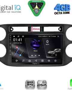 DIGITAL IQ RSG 6760BL_CPA (9inc) MULTIMEDIA TABLET for VW TIGUAN mod. 2011-2016 (BLACK)