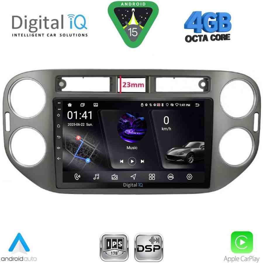 DIGITAL IQ RSG 6760GR_CPA (9inc) MULTIMEDIA TABLET for VW TIGUAN mod. 2011-2016 (GREY)