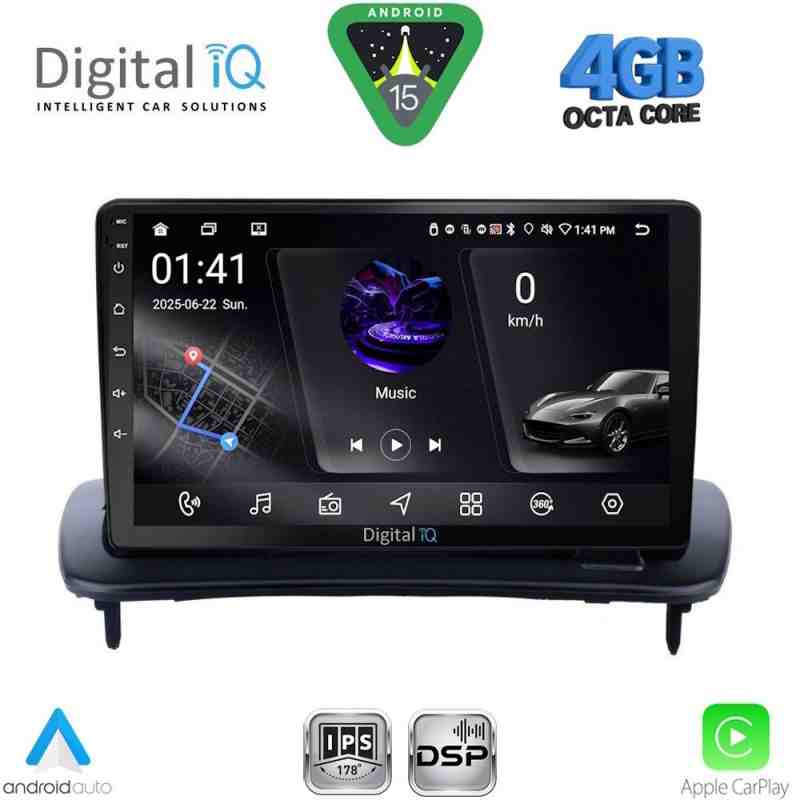 DIGITAL IQ RSG 6783_CPA (9inc) MULTIMEDIA TABLET for VOLVO C30 - S40 mod. 2005-2013