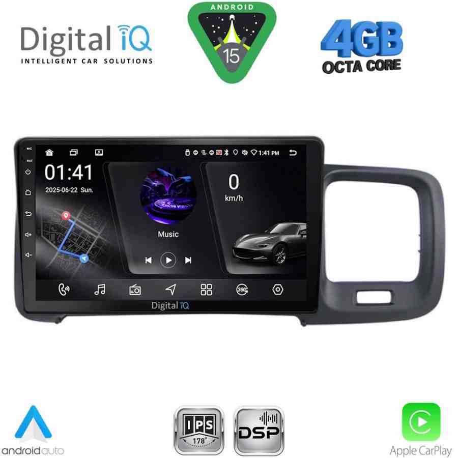 DIGITAL IQ RSG 6785_CPA (9inc) MULTIMEDIA TABLET for VOLVO S60 mod. 2010-2018