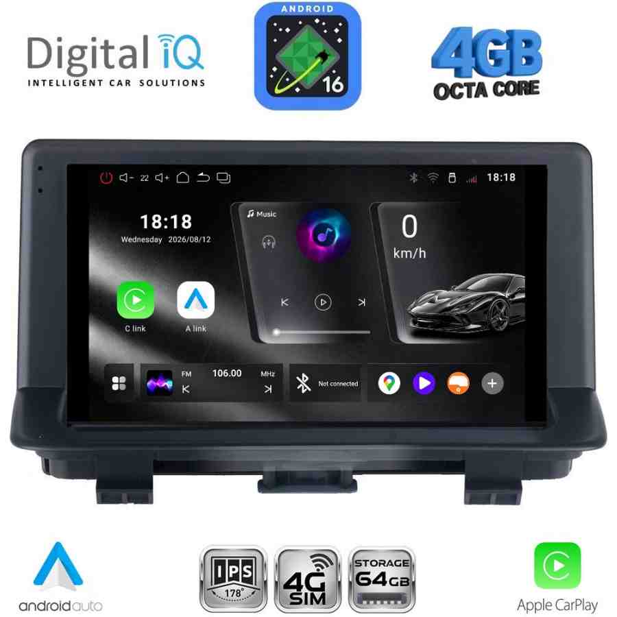 LENOVO RTG 6013_CPA (9inc) MULTIMEDIA TABLET for AUDI Q3 mod. 2013-2018 (Low Version)