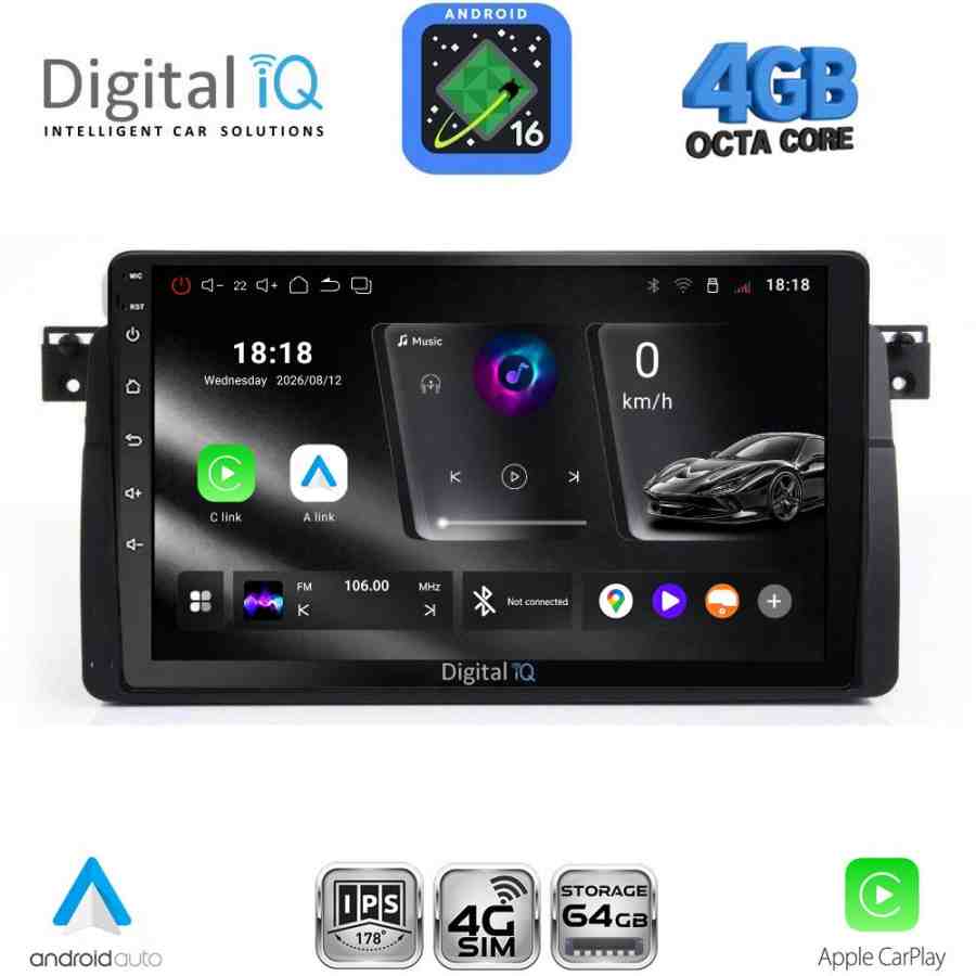 LENOVO RTG 6042_CPA (9inc) MULTIMEDIA TABLET for BMW E46 mod. 1998-2005