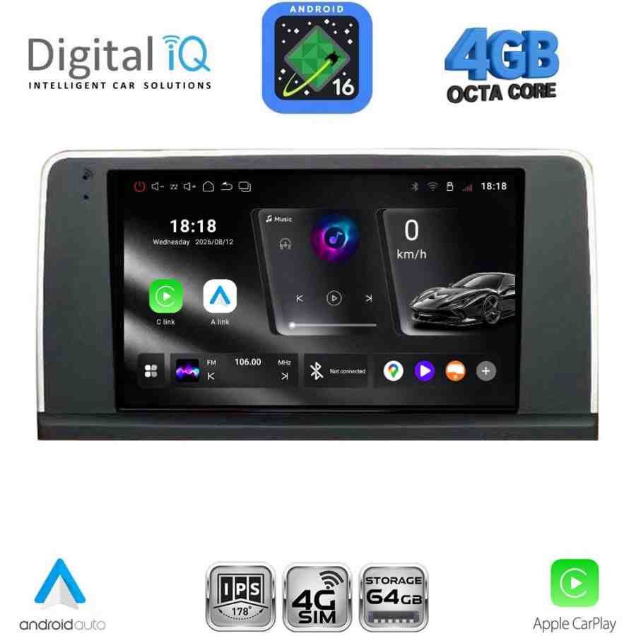 DIGITAL IQ RTG 6059_CPA (9inc) (CIC) MULTIMEDIA TABLET for BMW X3 (F25) mod. 2011-2013