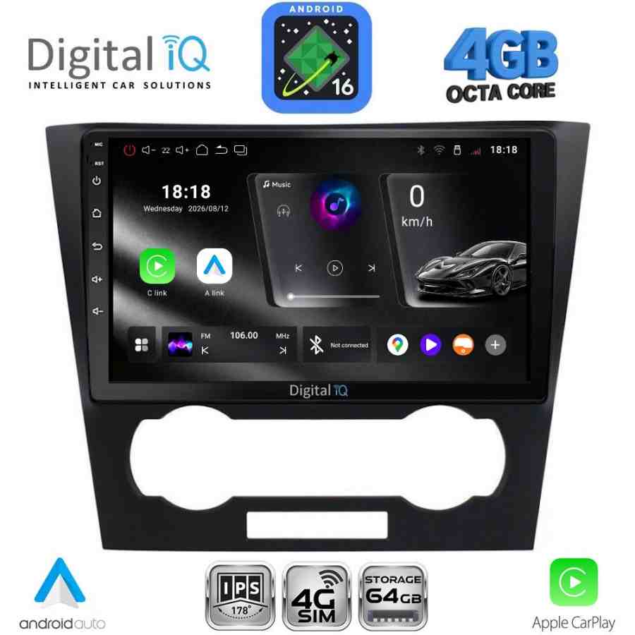 DIGITAL IQ RTG 6073_CPA (9inc) MULTIMEDIA TABLET for CHEVROLET EPICA mod. 2006-2011