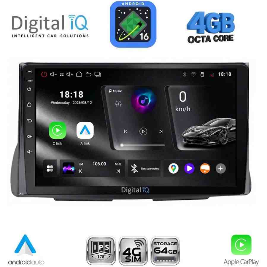 DIGITAL IQ RTG 6090_CPA (9inc) MULTIMEDIA TABLET for CITROEN C2 mod. 2003-2009
