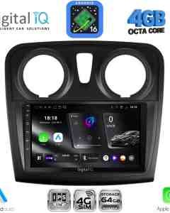 DIGITAL IQ RTG 6108_CPA (9inc) MULTIMEDIA TABLET for DACIA LOGAN – SANDERO mod. 2012-2019