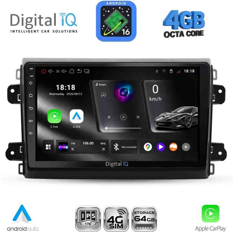 DIGITAL IQ RTG 6143_CPA (9inc) MULTIMEDIA TABLET for FIAT DUCATO mod. 2021-2026