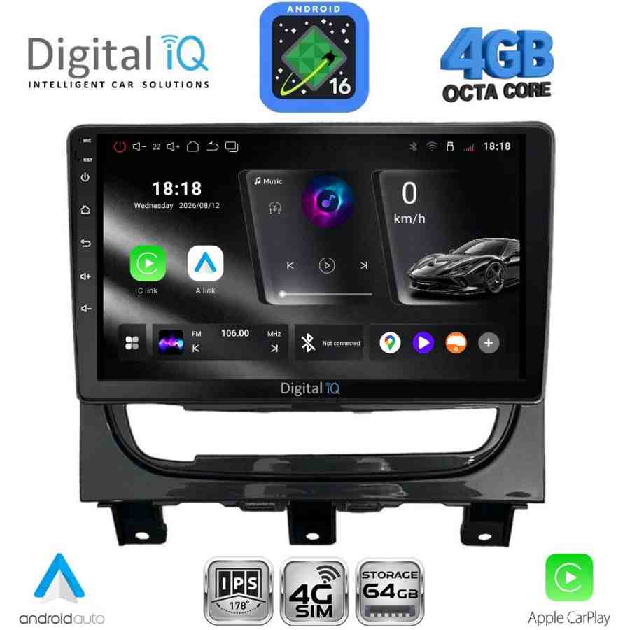 DIGITAL IQ RTG 6146_CPA (9inc) MULTIMEDIA TABLET for FIAT STRADA mod. 2012-2020