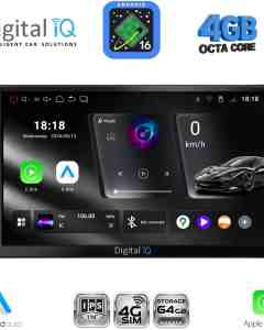 DIGITAL IQ RTG 6149_CPA DASH (9inc) MULTIMEDIA TABLET for FIAT TIPO mod. 2018-2023