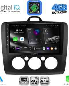 DIGITAL IQ RTG 6156BL_CPA A/C (9inc) MULTIMEDIA TABLET for FORD FOCUS mod. 2005-2012 (BLACK)