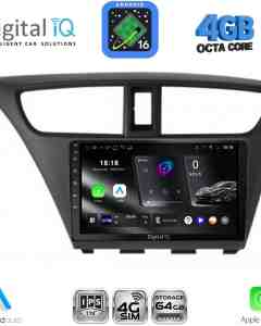 DIGITAL IQ RTG 6190_CPA (9inc) MULTIMEDIA TABLET for HONDA CIVIC mod. 2012-2016