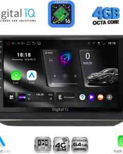 DIGITAL IQ RTG 6581_CPA (10inc) MULTIMEDIA TABLET for SKODA FABIA mod. 2008-2014