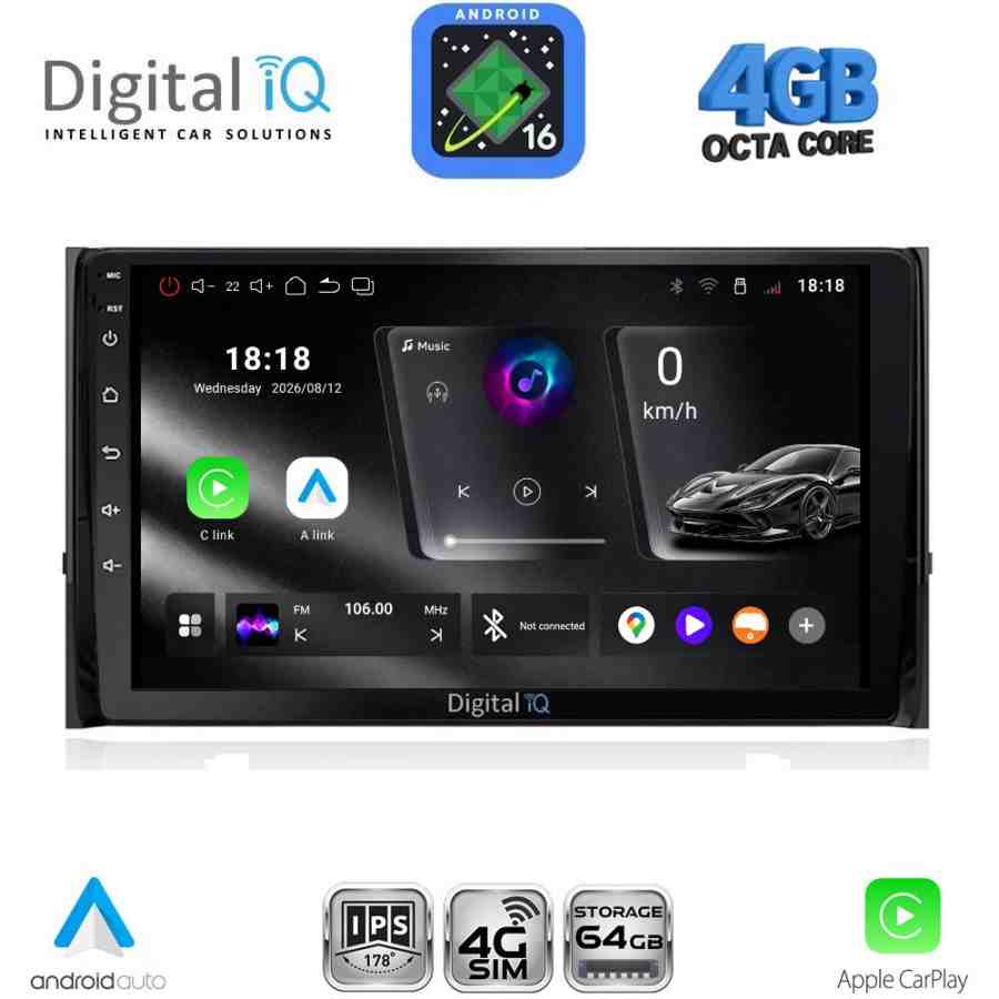 DIGITAL IQ RTG 6584_CPA (10inc) MULTIMEDIA TABLET for SKODA KAROQ - KODIAQ mod. 2016-2024