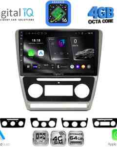 DIGITAL IQ RTG 6595SL_CPA (10inc) MULTIMEDIA TABLET for SKODA OCTAVIA 5 mod. 2005-2012 (SILVER)