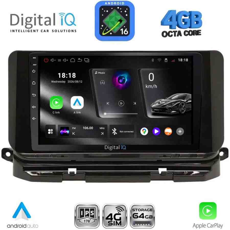 DIGITAL IQ RTG 6598_CPA (10inc) MULTIMEDIA TABLET for SKODA OCTAVIA 8 mod. 2021-2026