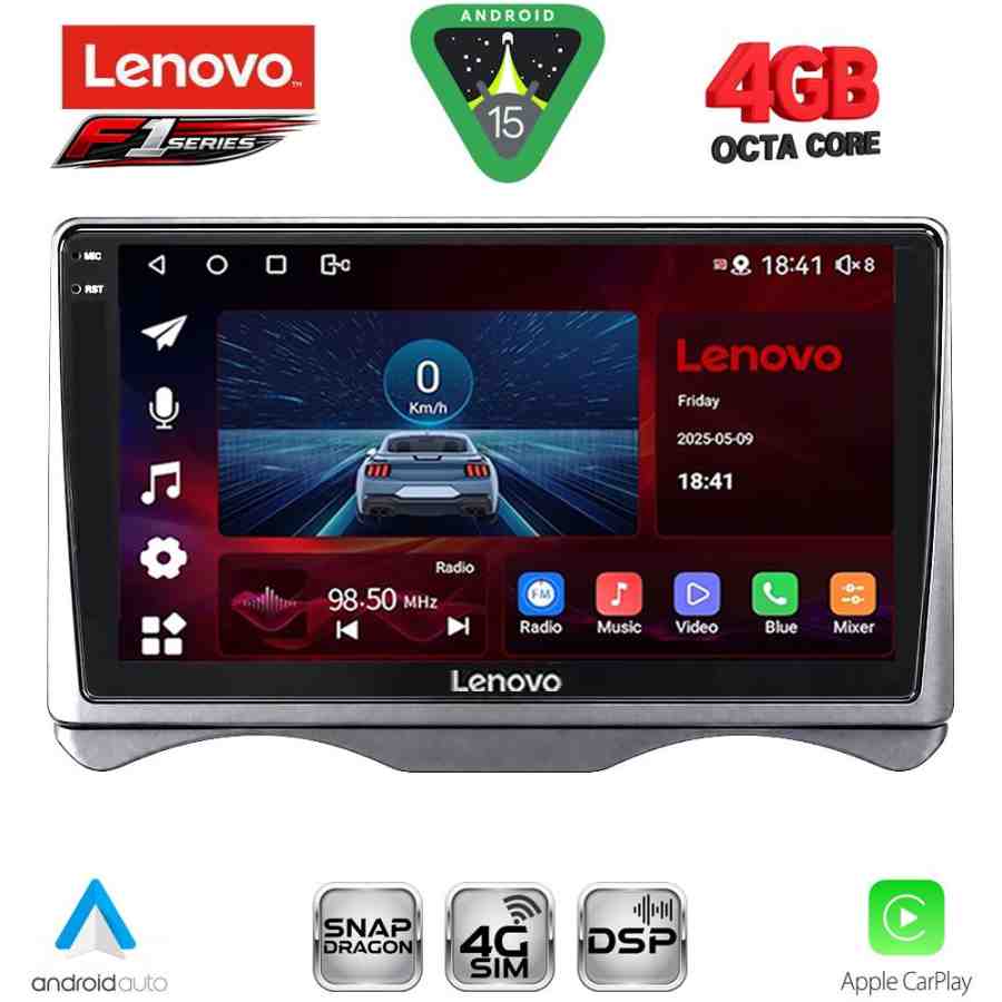 LENOVO SSQ 9091_CPA (9inc) MULTIMEDIA TABLET for CITROEN C3 mod. 2001-2009 (DASHBOARD)