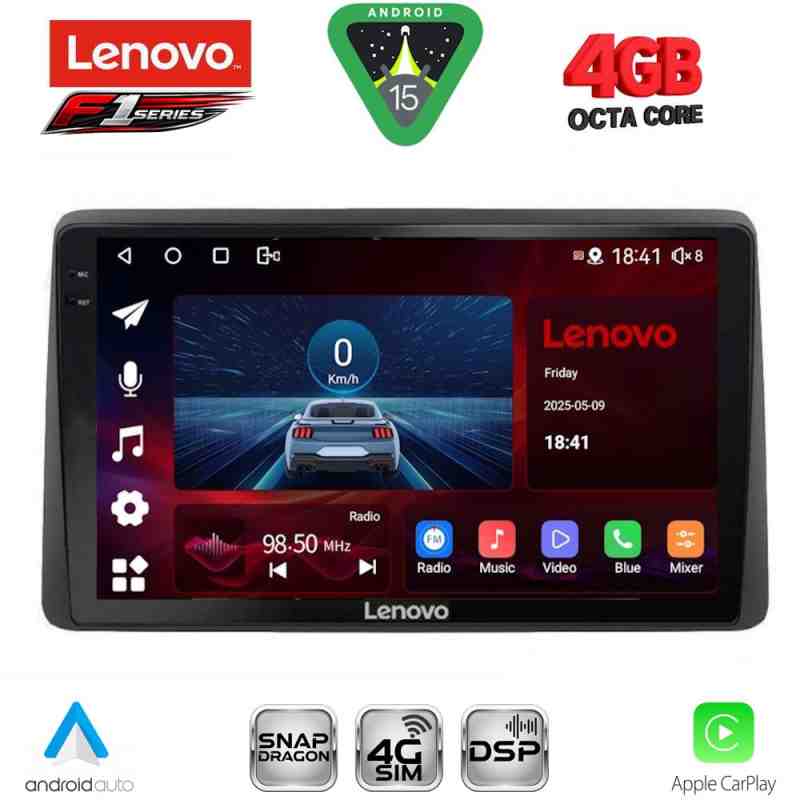LENOVO SSQ 9104_CPA (10inc) MULTIMEDIA TABLET for DACIA DUSTER mod. 2019-2026