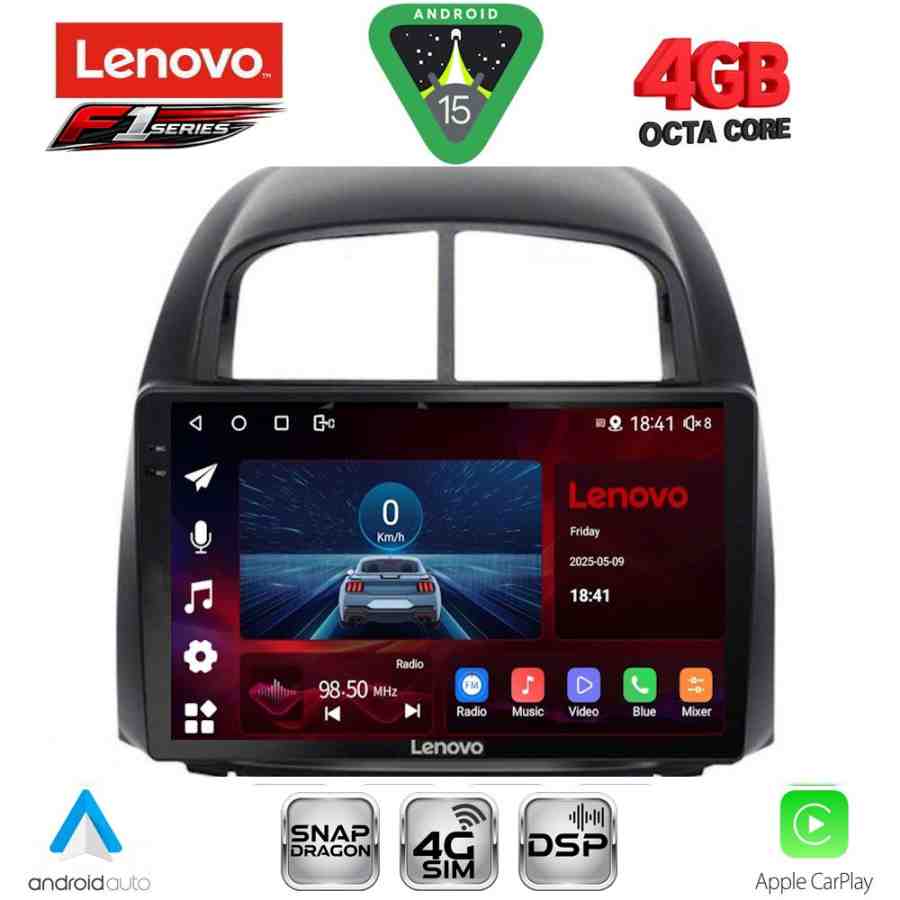 LENOVO SSQ 9124_CPA (10inc) MULTIMEDIA TABLET for DAIHATSU SIRION mod. 2006-2012