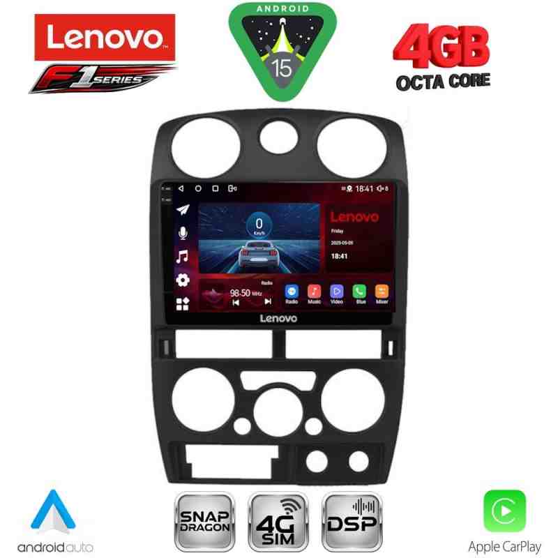 LENOVO SSQ 9254BL_CPA (9inc) MULTIMEDIA TABLET for ISUZU D-MAX mod. 2008-2012 (BLACK)