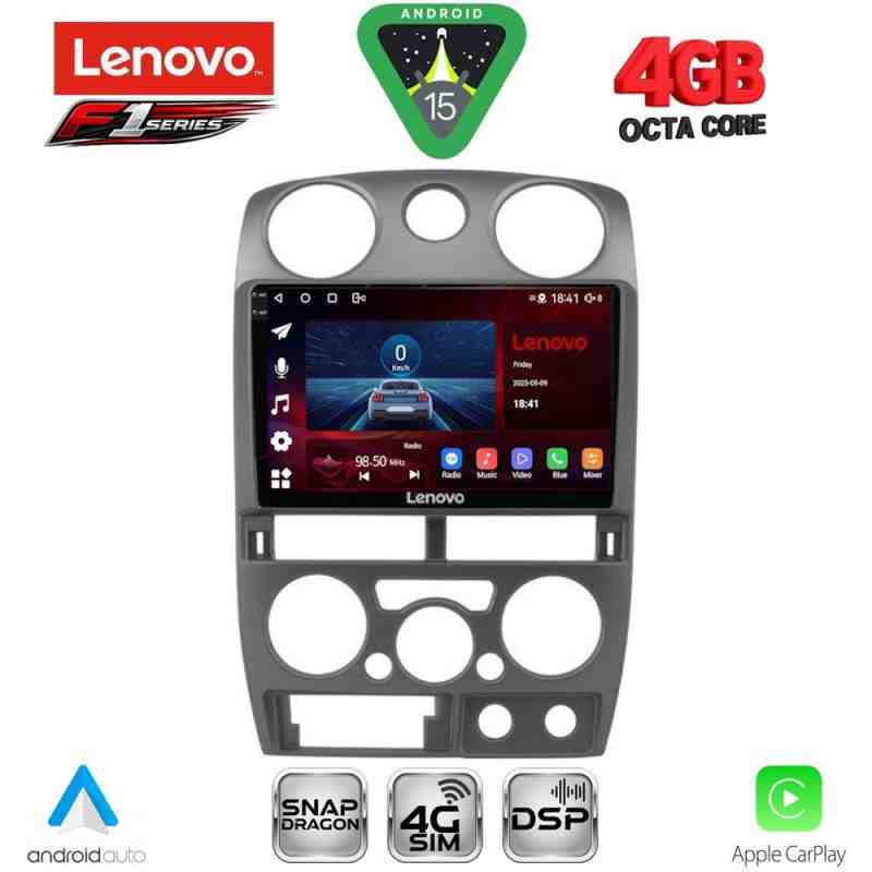 LENOVO SSQ 9254GR_CPA (9inc) MULTIMEDIA TABLET for ISUZU D-MAX mod. 2008-2012 (GREY)