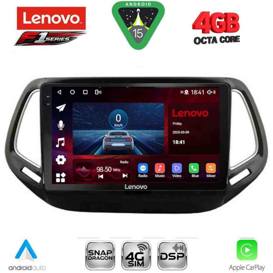 LENOVO SSQ 9278_CPA (10inc) MULTIMEDIA TABLET for JEEP COMPASS mod. 2016-2021