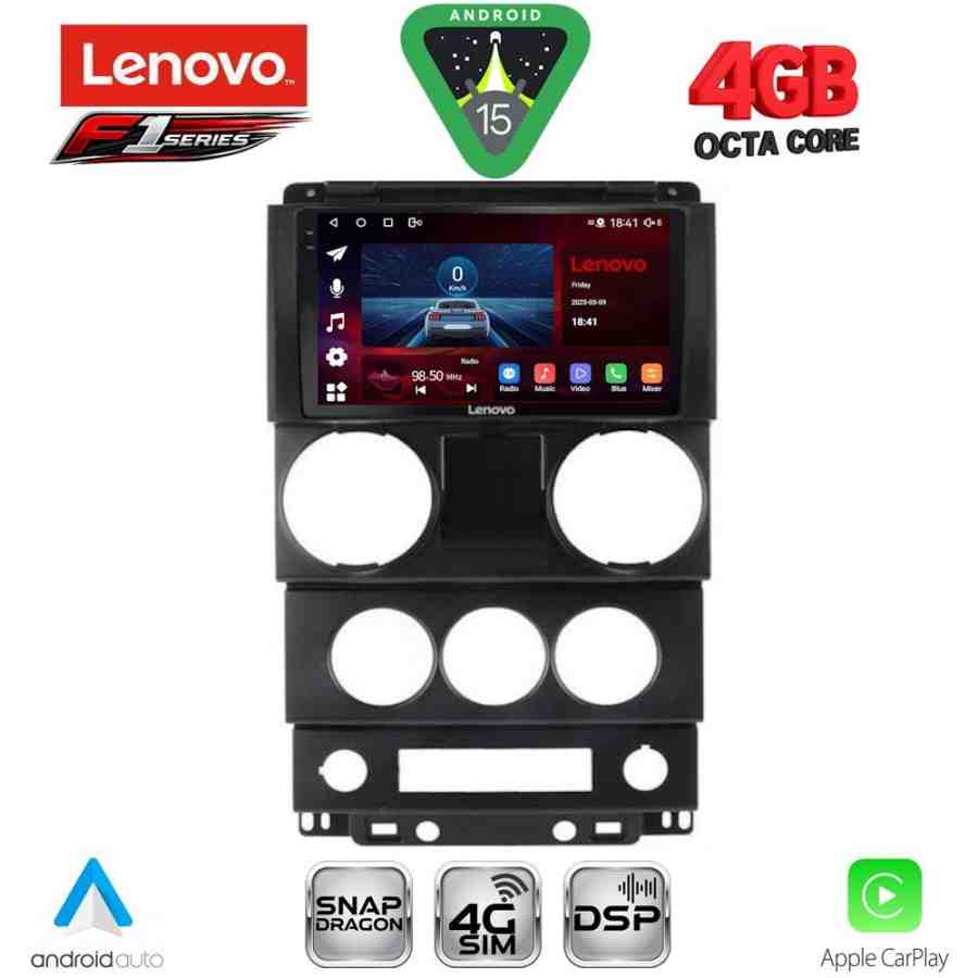 LENOVO SSQ 9292_CPA (9inc) MULTIMEDIA TABLET for JEEP WRANGLER  mod. 2006-2011