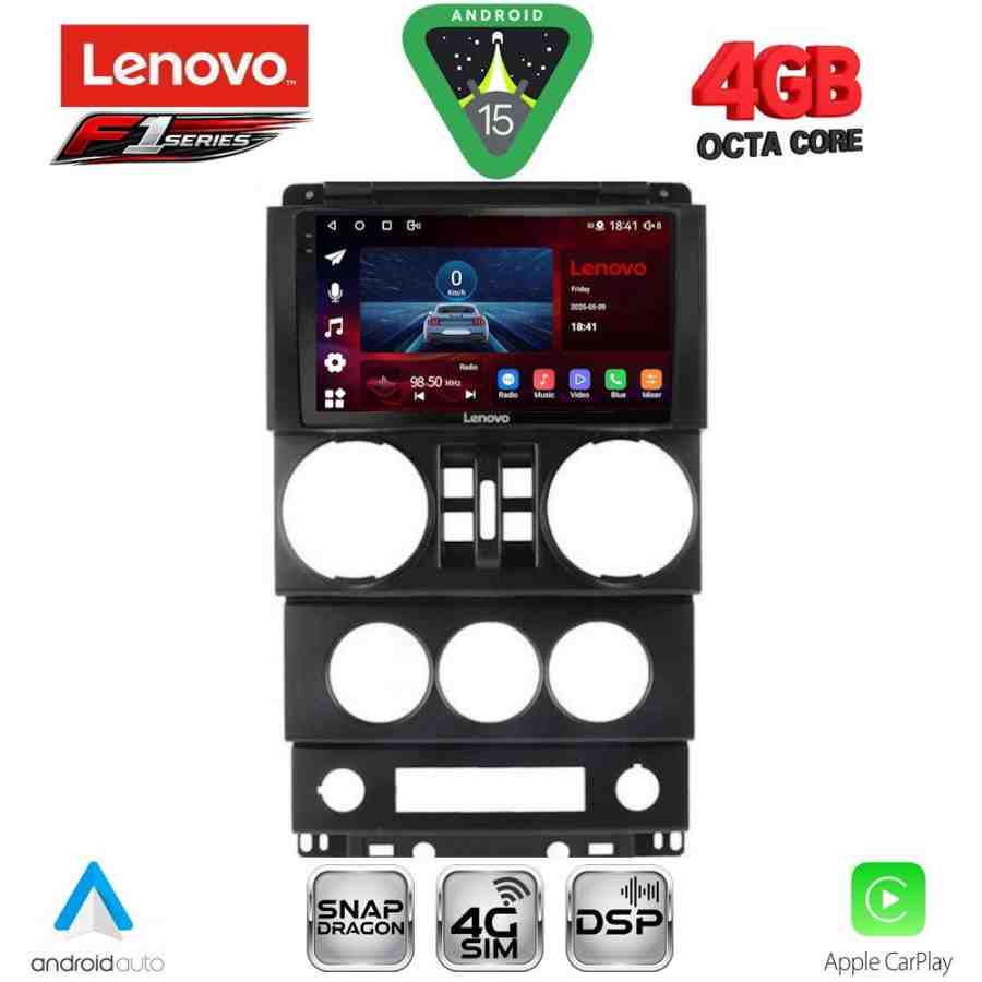 LENOVO SSQ 9294_CPA (9inc) MULTIMEDIA TABLET for JEEP WRANGLER  mod. 2006-2011
