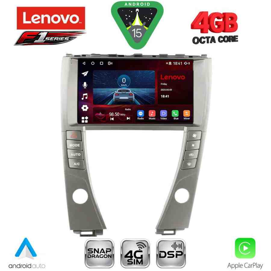 LENOVO SSQ 9342B_CPA (9inc) MULTIMEDIA TABLET for LEXUS ES mod. 2006-2013
