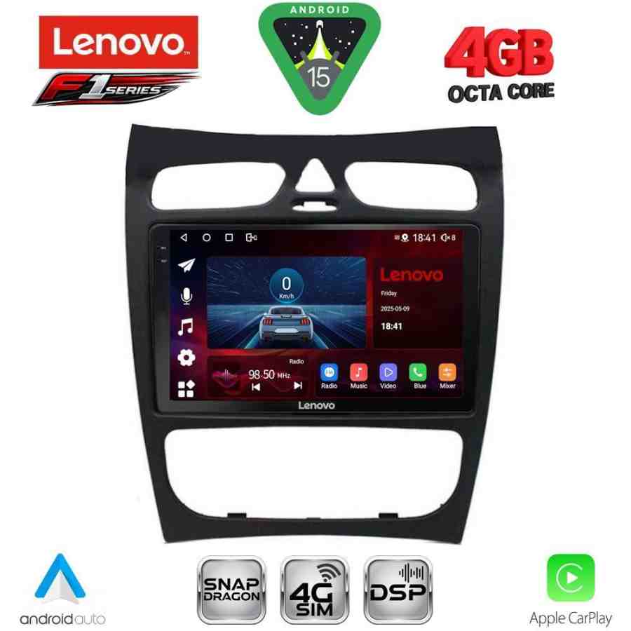 LENOVO SSQ 9406_CPA (9inc) MULTIMEDIA TABLET for MERCEDES CLK (W209) mod. 2000-2004